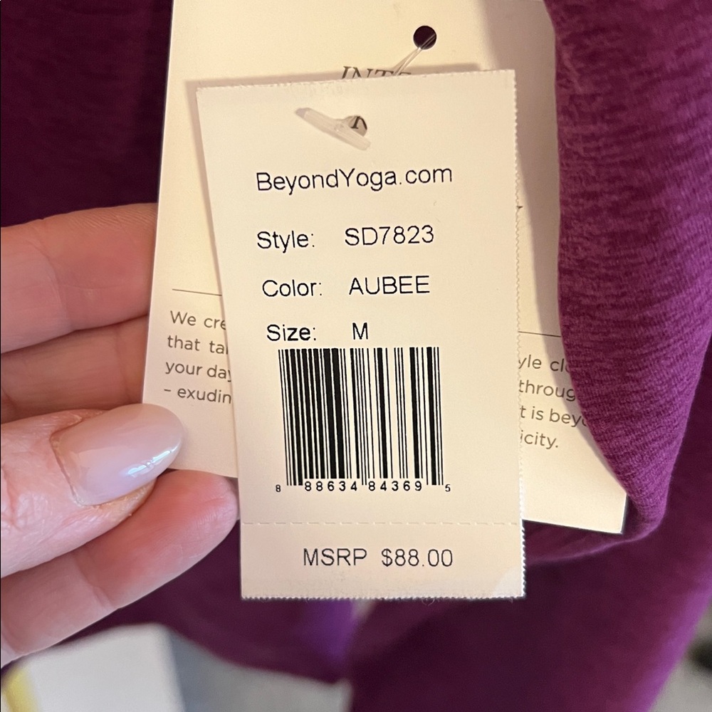 Beyond Yoga Mock Neck Pullover-NWT - Picture 3 of 5